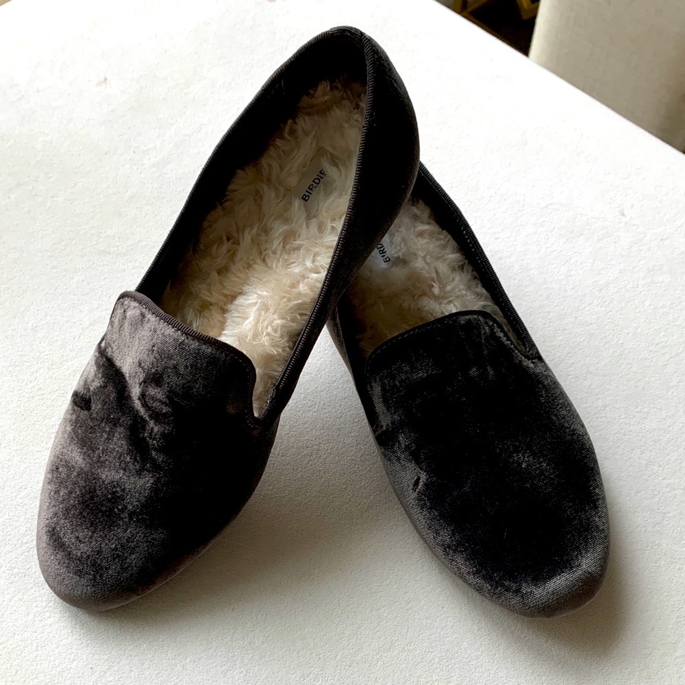 Birdies Black Velvet The Starling Loafers